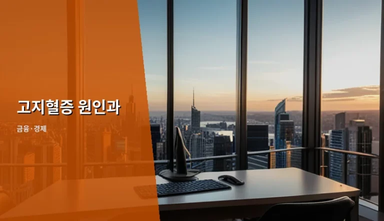 고지혈증 원인과 수치 관리 및 최신 가이드라인 정리