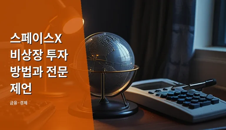 스페이스X 비상장 투자 방법과 전문 제언을 미리 확인해야 손실을